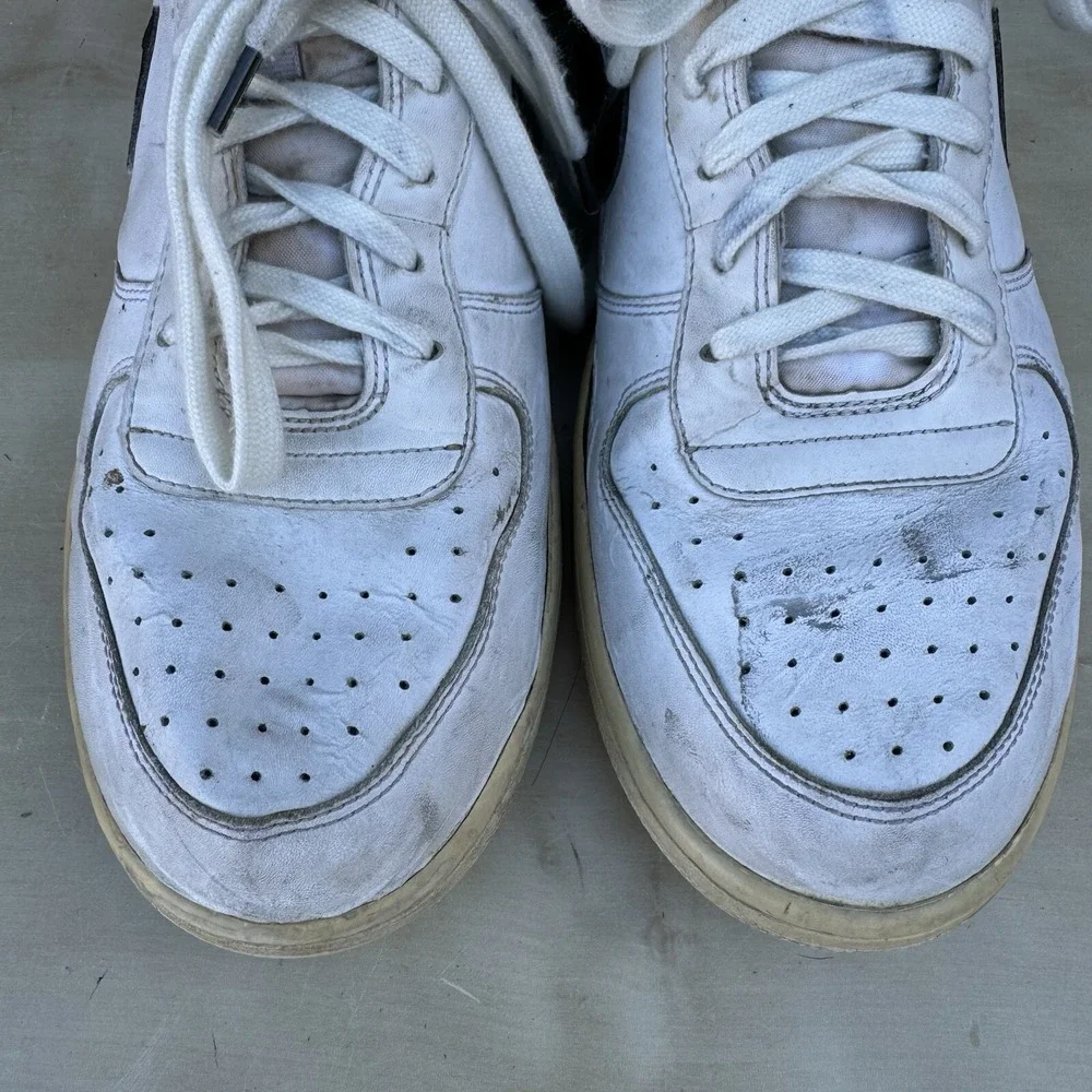 Size 13 - Nike Big Nike Low Katakana Pack -‎ White Black EUC